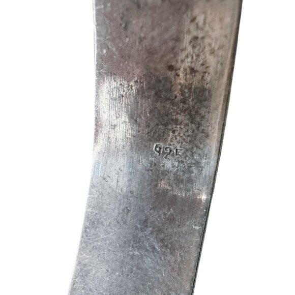 Navajo 925 Cuff Bracelet with Designs - Picture 5 of 5